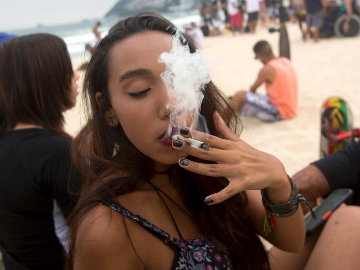 Alcohol is strongly linked with several types of cancer; marijuana is not.