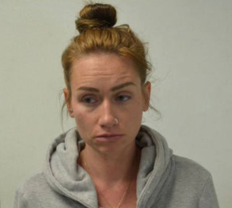 Photo: Ciotta's photo taken by police as she was brought into custody. (Beaumont Police Department)