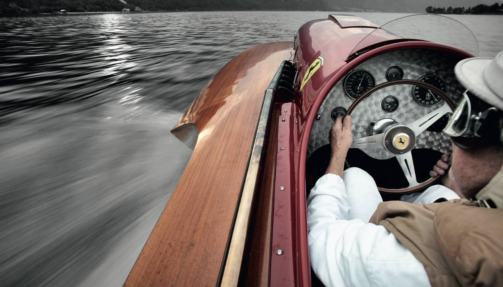 Ferrari San Marco Hydroplane Cockpit