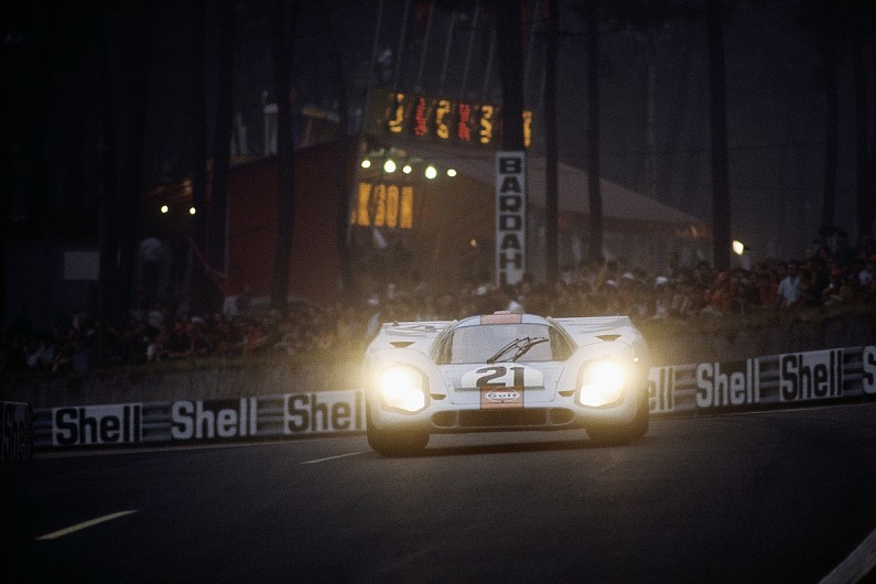 Gulf Porsche 917 at Le Mans