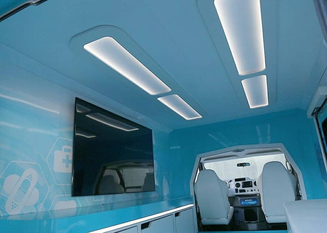 Passenger quarters in the WCC Ambulnz