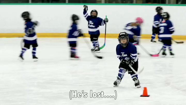 Timbits hockey player was mic'd up and the results were amazing.