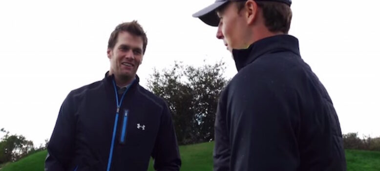 Tom Brady and Jordan Spieth played Augusta National together and Tom Brady was a sore loser.