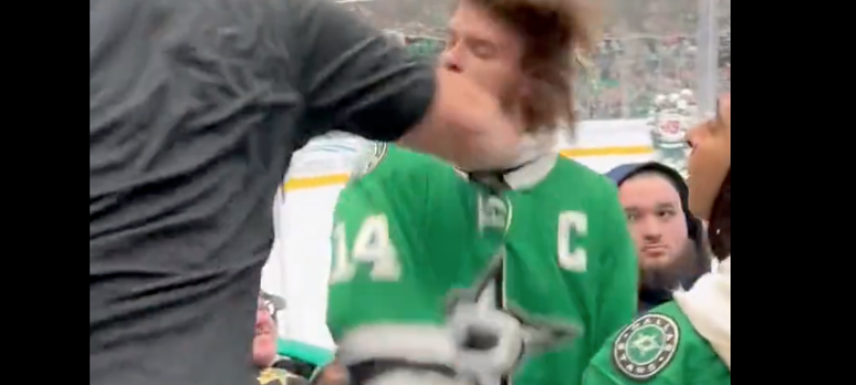 778px x 350px - Video: Dallas Stars Fan Gets CRUSHED After Racist Rant